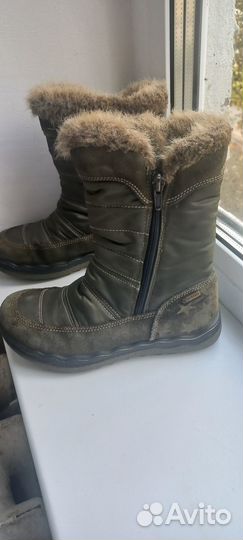 Зимние сапожки для девочки primigi