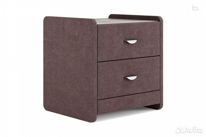 Тумба прикроватная с двумя ящиками Люкс 2