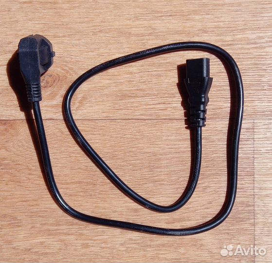 Кабель питания dexp черный 1м