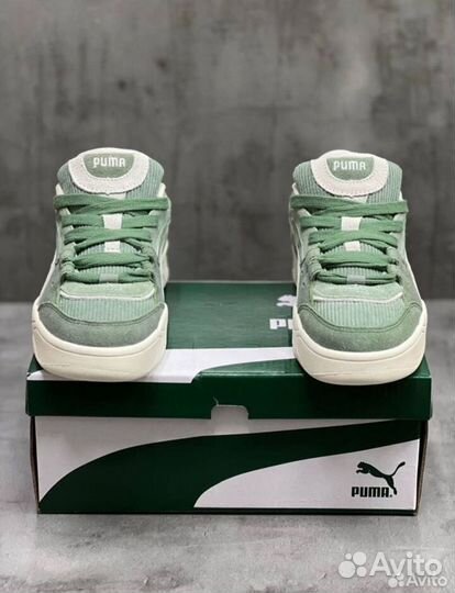 Кроссовки puma 180 зеленые