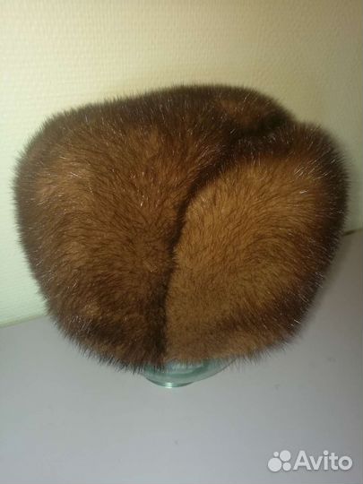 Норковая шапка мужская новая
