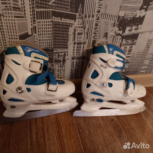 Коньки детские раздвижные 26 29