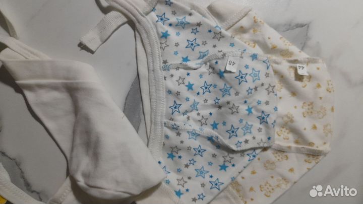 Чепчик для новорожденного новый