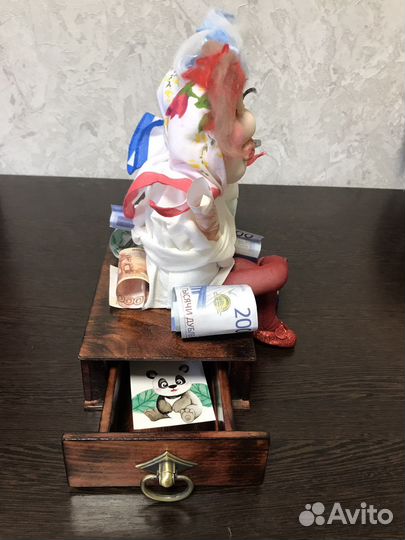 Шкатулка для денег Бешеные Бабки