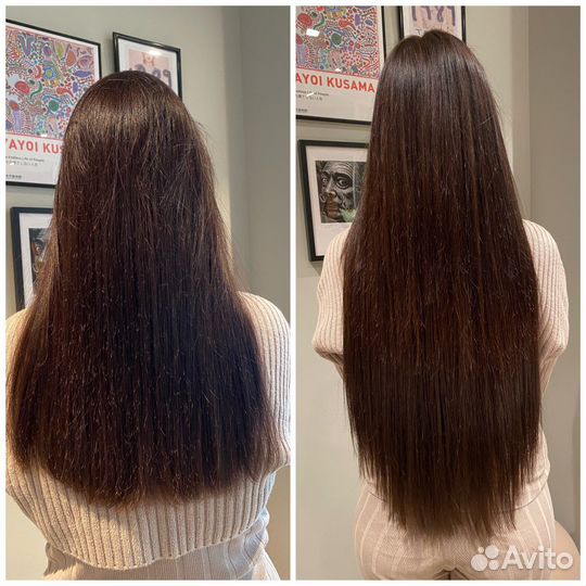 Наращивание волос холодным методом (испанское)