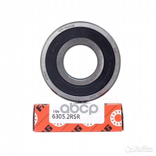 Подшипник шариковый закрытый маховика 25x62x17