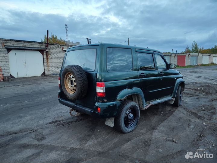 УАЗ Patriot 2.7 МТ, 2009, 164 000 км