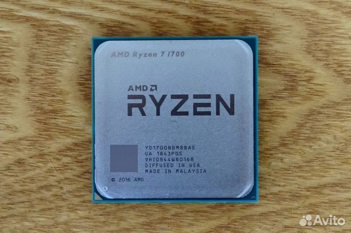 Процессор amd r7 1700