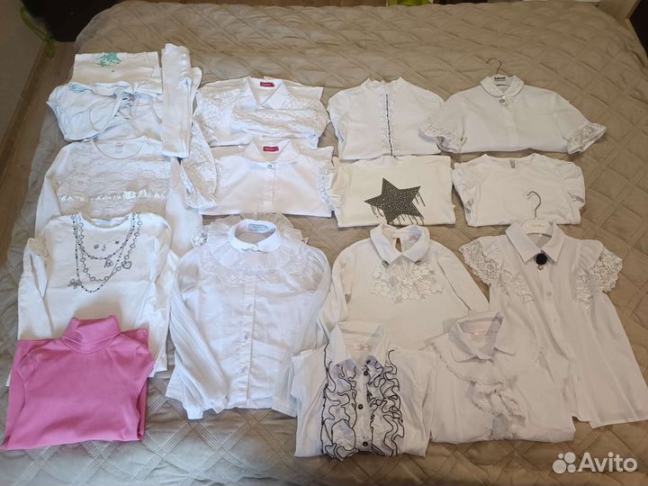 Большой пакет школьной одежды 128-134