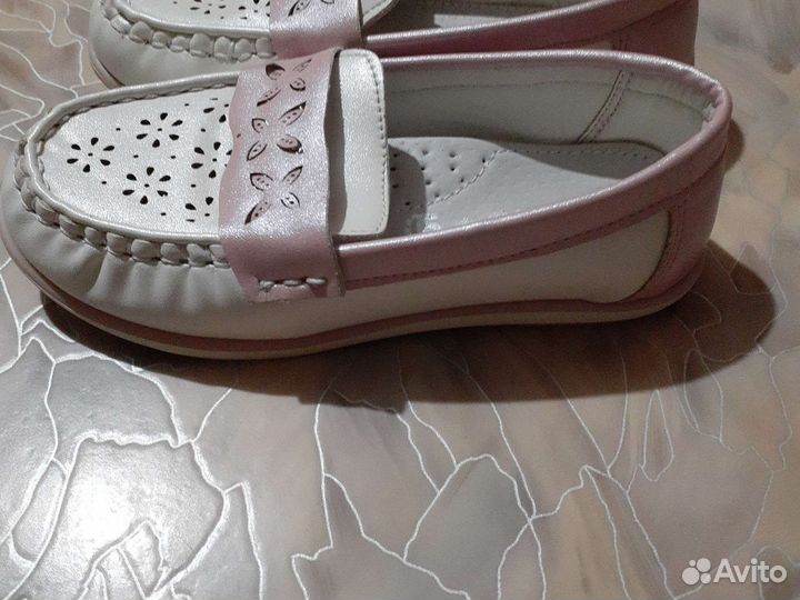 Мокасины для девочки