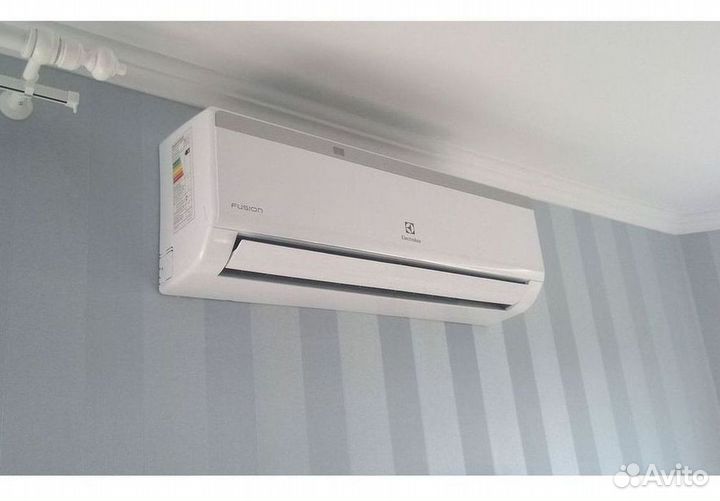 Кондиционер с установкой