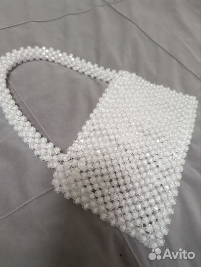 Плетеные сумки из бусин