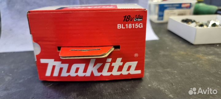 Аккумулятор на шуруповерт makita BL 1815G18v1.5 Ah