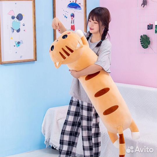 Подушка Игрушка Кот Батон 50 см 70 см 90 см 110 см