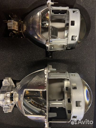 Биксеноновые линзы в птф на camry 55