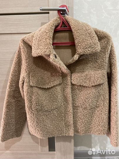 Шубка тедди zara