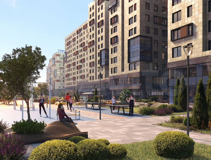 Апартаменты-студия, 25,7 м², 8/13 эт.