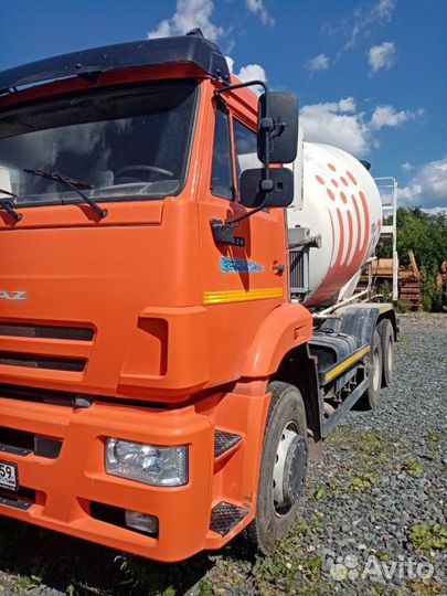 Автобетоносмеситель КамАЗ 6520-48, 2022