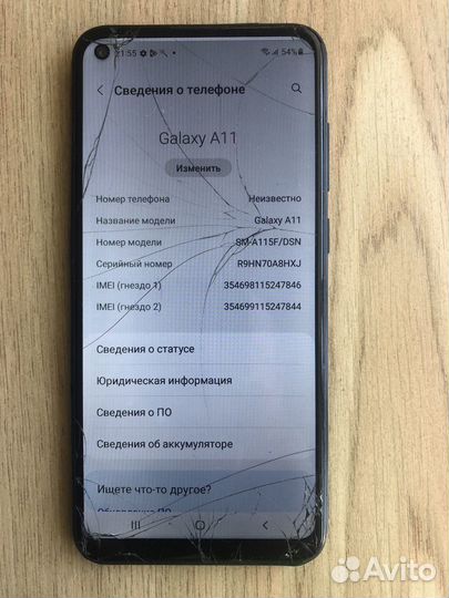 Samsung galaxy a11 32гб