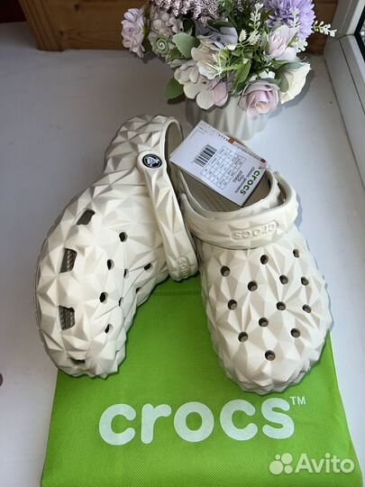 Crocs geometric сабо новая модель 39/40,41