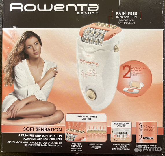 Эпилятор Rowenta Soft Sensation