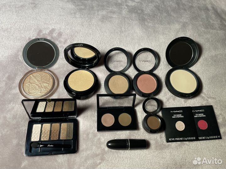 MAC Dior Guerlain тени хайлайтер румяна