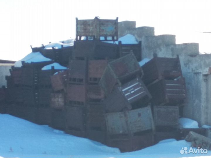 Контейнеры металлические складские