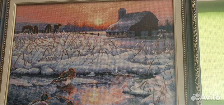 Готовая вышивка крестом