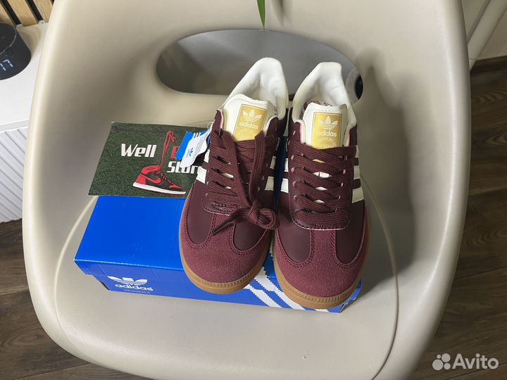 Adidas Samba OG «Maroon Gold»