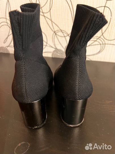 Сапоги женские на каблуке ботильоны