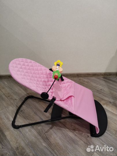 Шезлонг для новорожденных бу