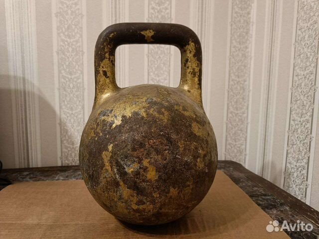 Золотая гиря Дикуля. 80 кг. СССР