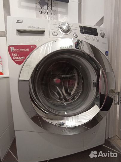 Стиральная машина бу lg 6 кг