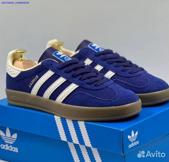 Кроссовки Adidas Gazelle Navy (Арт.87743)