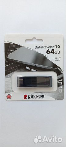 Флешка Kingston DataTraveler 70 64гб DT70/64GB объявление продам