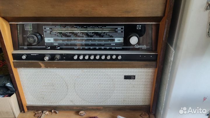 Ламповая радиола Ригонда 102