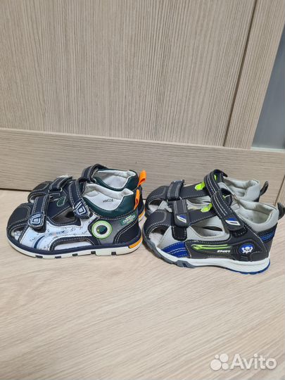 Сандалии на мальчика для детского сада 25 размер