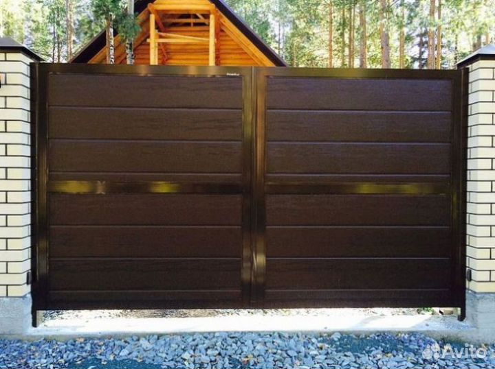 Распашные ворота