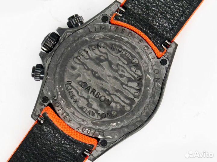 Часы Rolex Cosmograph Daytona DIW Carbon Orange 02