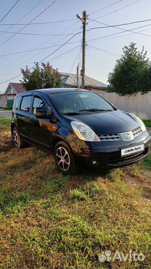 Nissan Note 1.6 AT, 2008, 229 000 км