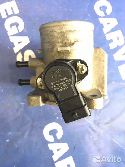 Дроссельная заслонка Hyundai Getz