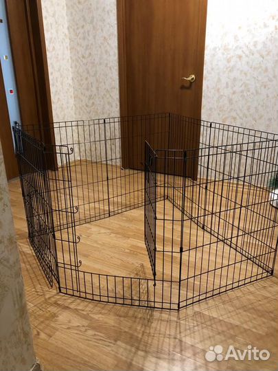 Вольер для собаки домашний