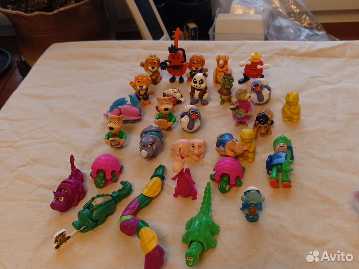 Киндер сюрприз игрушки старые