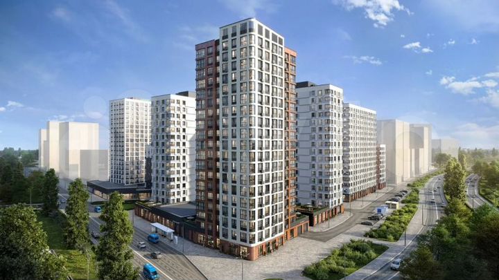 1-к. квартира, 36,8 м², 13/18 эт.