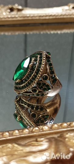 Винтажное кольцо р.19