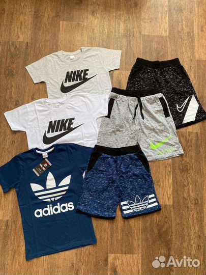 Костюм 2ка шорты и футболка детские подромтковые