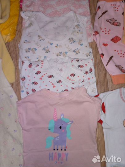 Пакет вещей для девочки 62 68