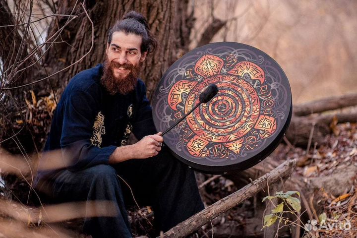 Шаманский бубен 25 см