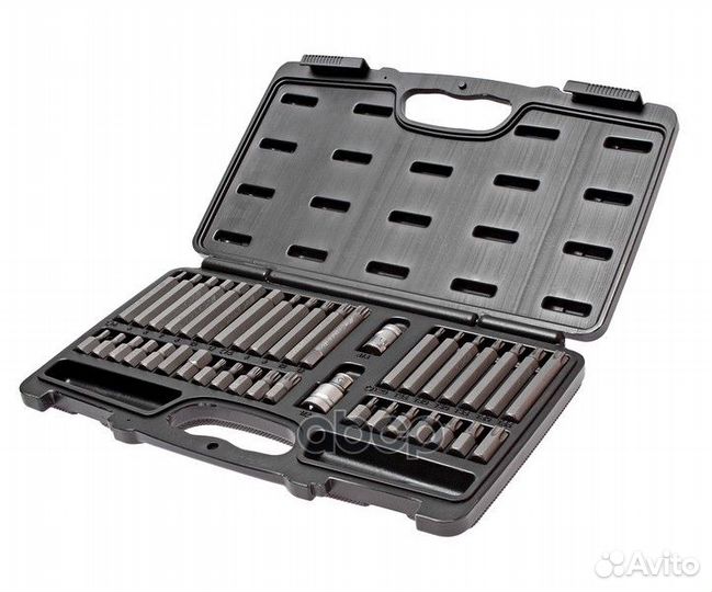 Набор бит torx, HEX, spline с адаптерами 3/8 &