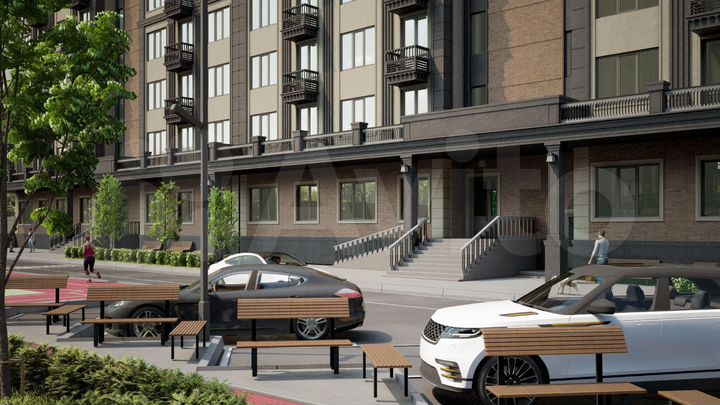 2-к. квартира, 68 м², 7/11 эт.